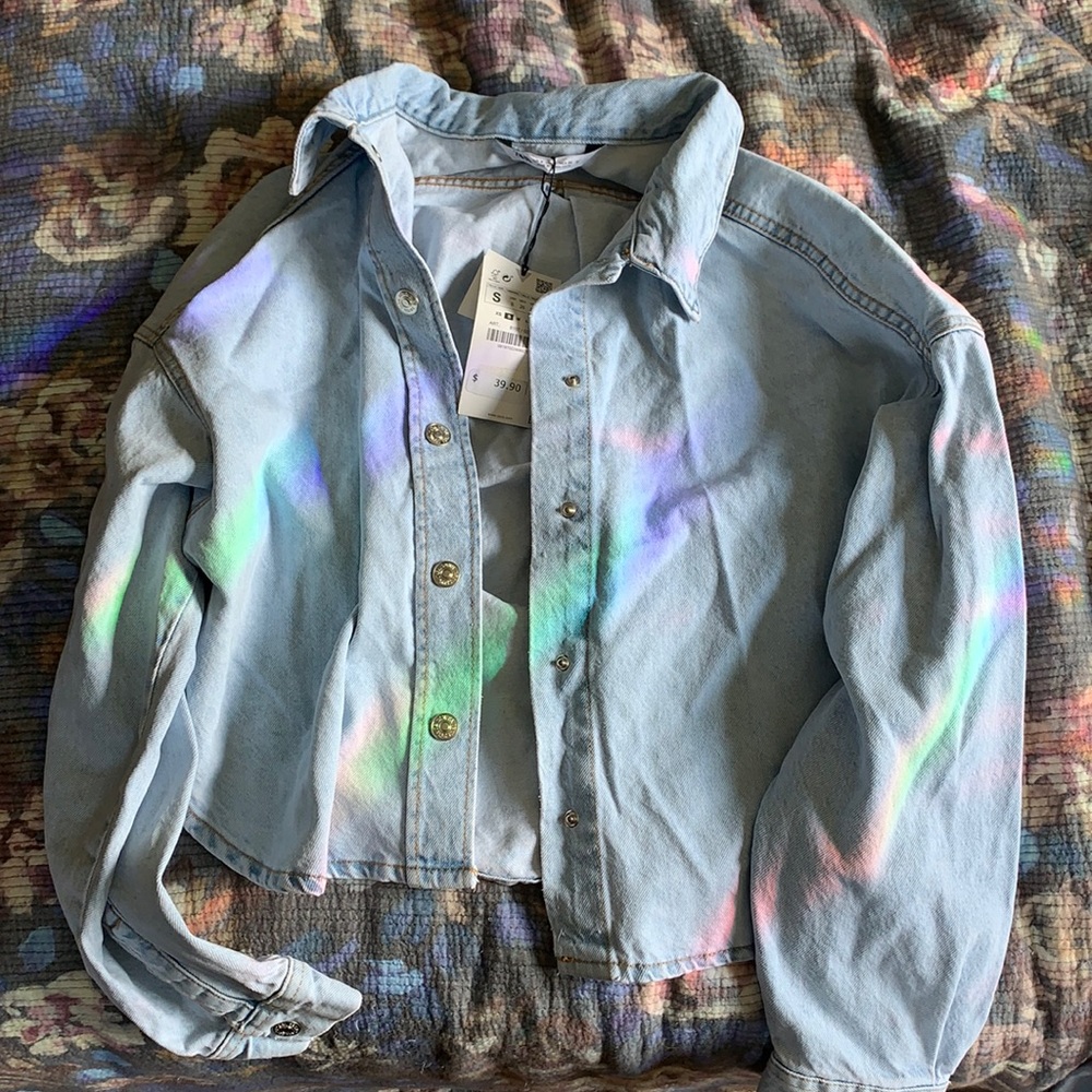 Zara cropped jacket